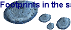 Footprints in the sand