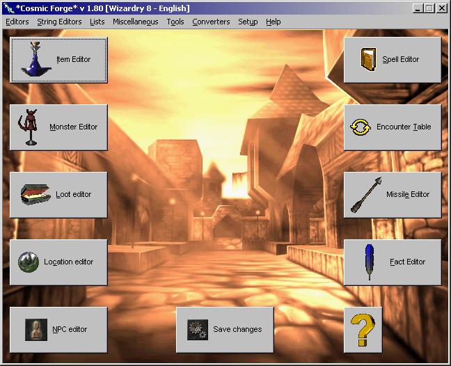 Cosmic Forge Editor For Wizardry 6 Wizardry 7 And Wizardry 8