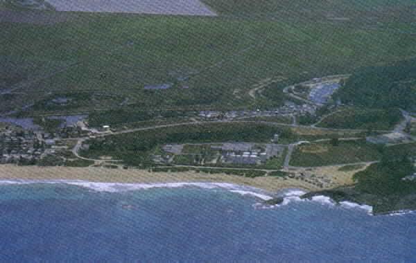 VISTA AEREA DE LA COSTA DE ARECIBO