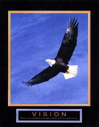 'Vision' - Poster in association with allwall.com