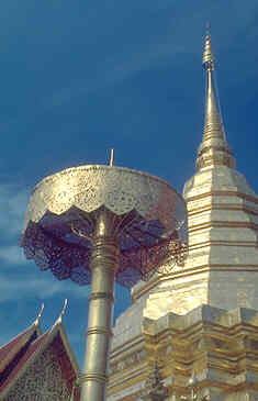 Chedi p� Doi Suthep