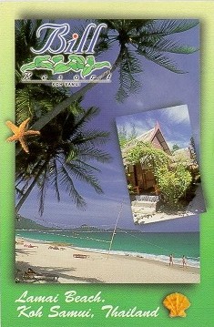 Reklamflyer f�r Bill Resort