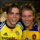 Tv� glada vinnare; Anders Svensson och Karl Corneliusson?