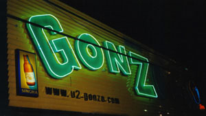 Gonzo's bar, stamst�llet. Foto: Ove Str�m