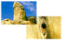 Grandfather's och Grandmother's rocks