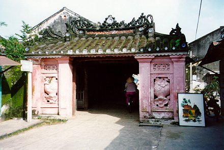 Den japanska tr�bron sedd utifr�n