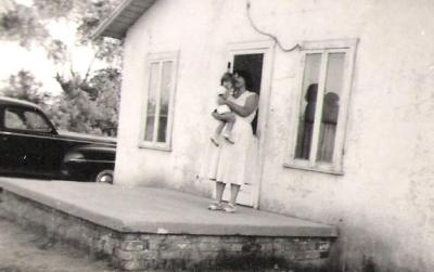 Ruth holding Jane Bollinger