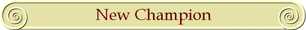New Champion