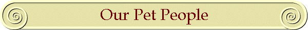 Our Pet People