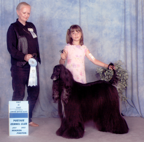 Jessie-lynne and Georgia Peach take First In Class!