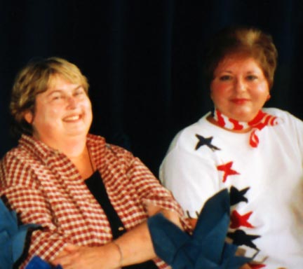 Margaret Burtis and Penny Horgan