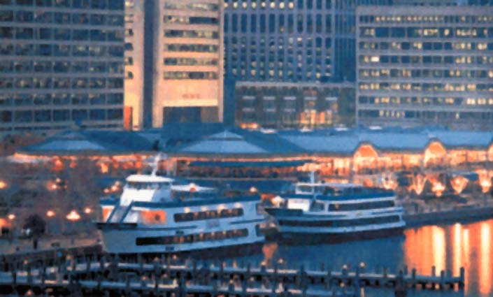 Bay Lady and Lady Baltimore docked