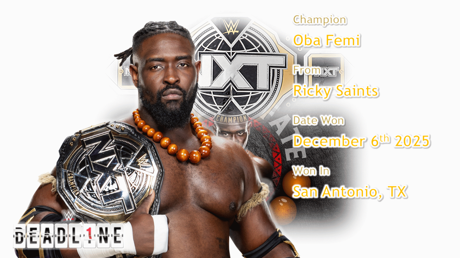 Oba Femi (NXT Champion)