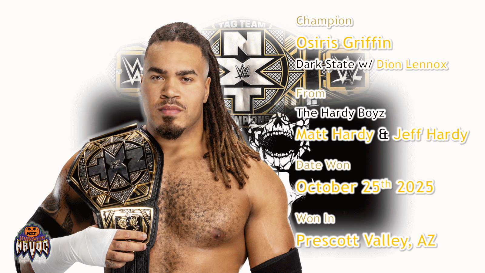 Osiris Griffin (NXT Tag Team Champion)