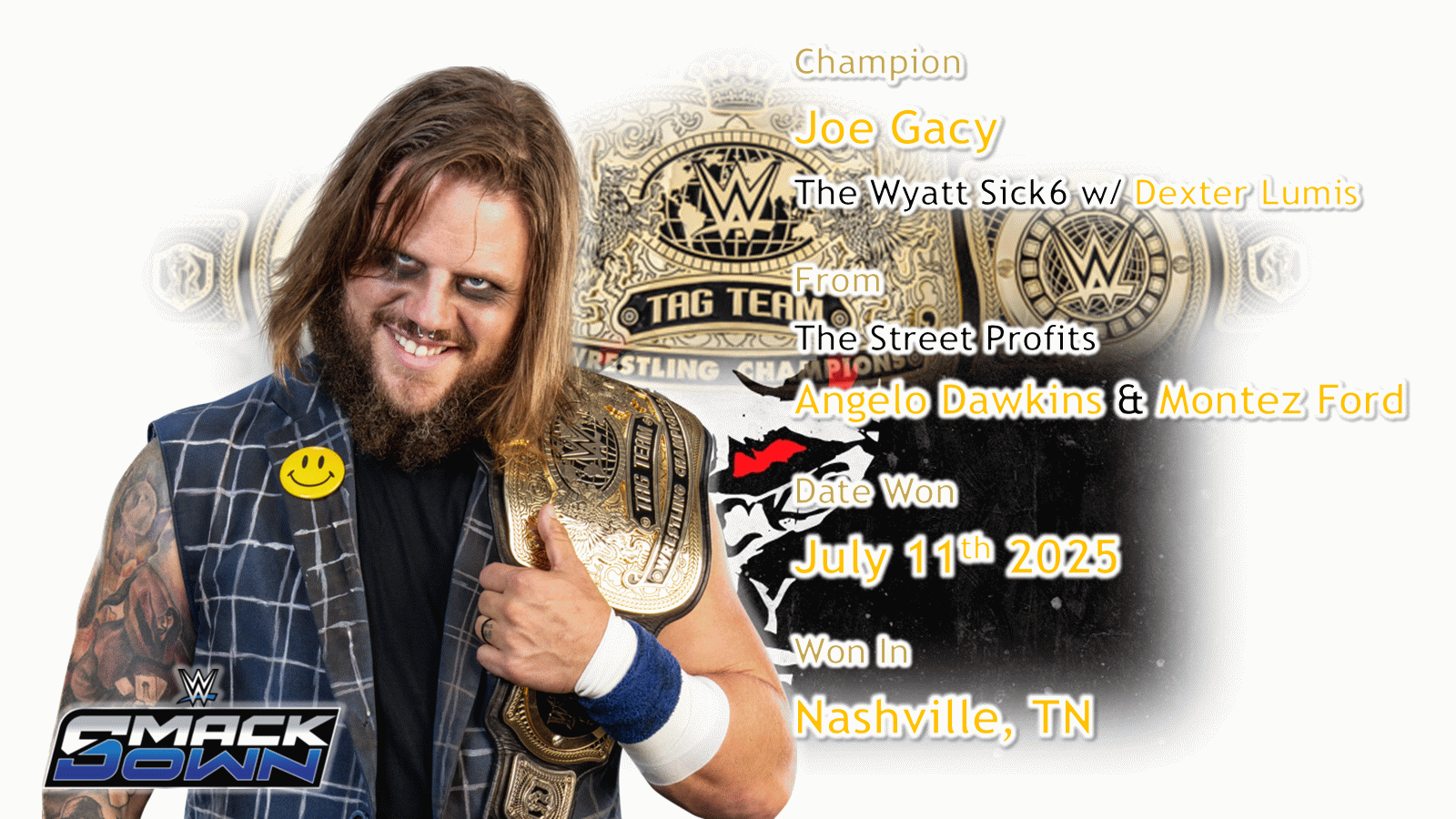 Joe Gacy (Tag Team Champion)