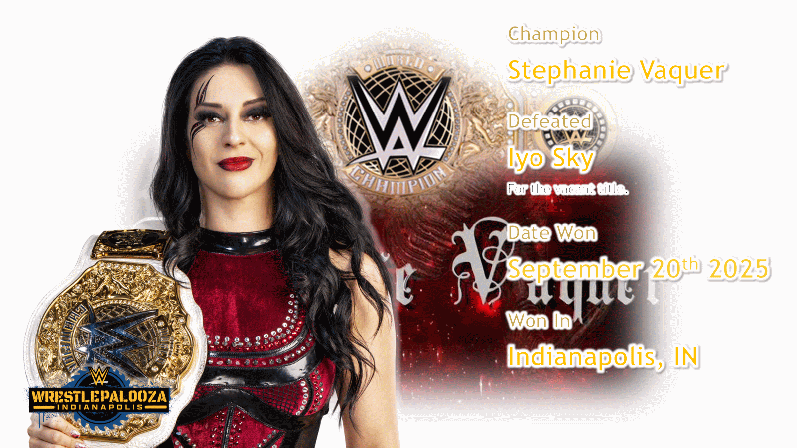 Stephanie Vaquer (Women's World Champion)