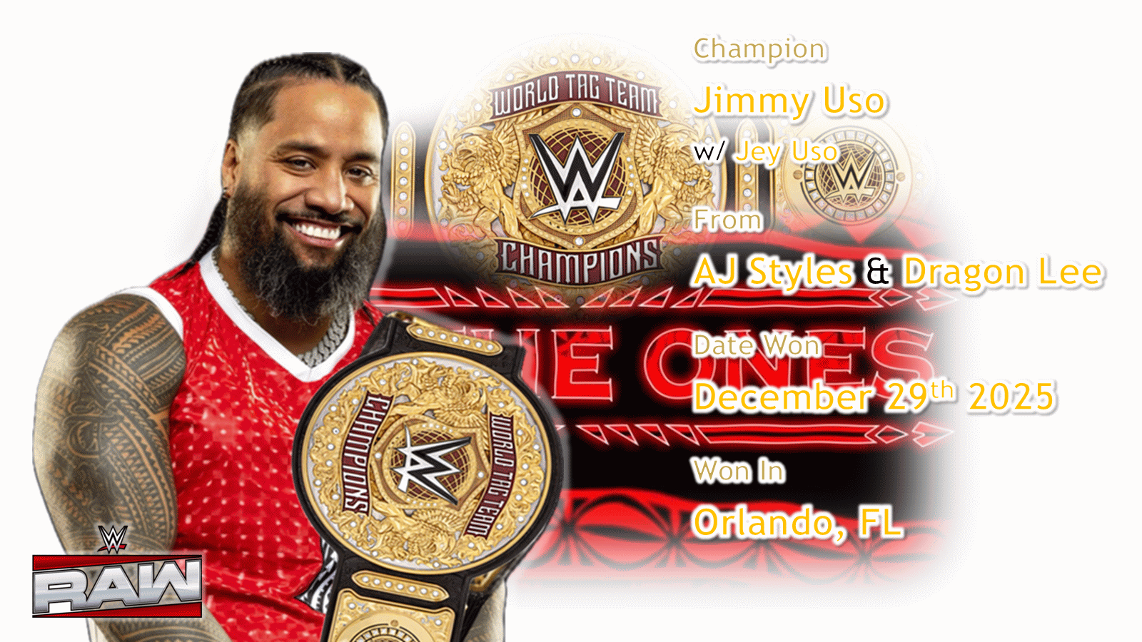 AJ Styles (World Tag Team Champion)