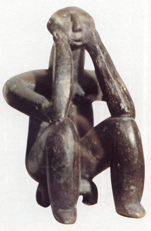Dacian statue, GINDITORUL (The Thinker)