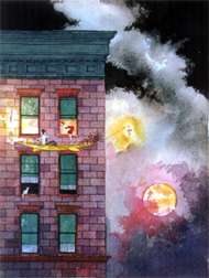 Kenneth Koskela, my absolute favorite artist -- go and look at his work!  It's not boring.  i.e. it's good.