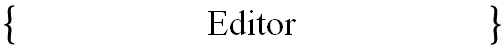 Editor