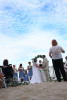 Outdoor ceremony at the Golden Sands