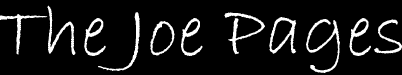 THE JOE PAGES
