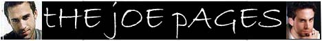 BANNER FOR THE JOE PAGES
