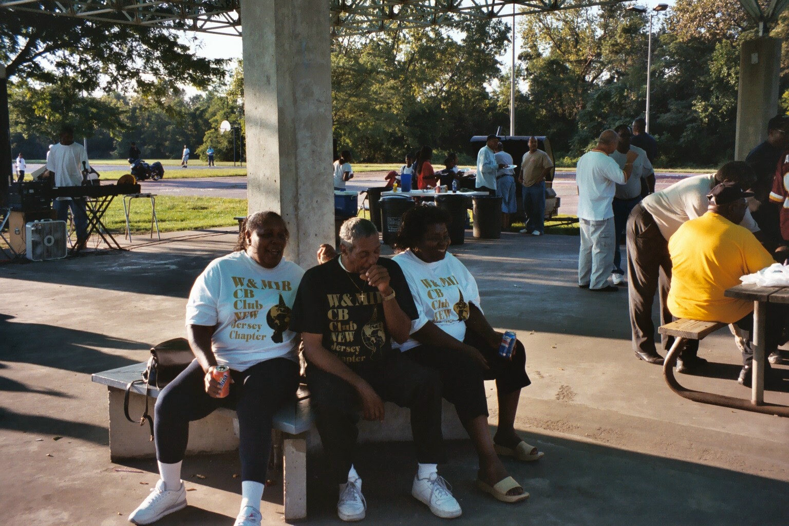 New Jersey crew at the picnic