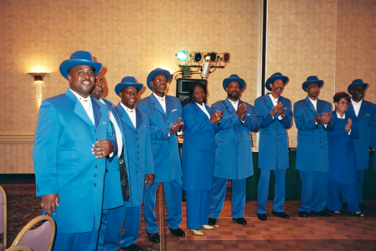 One half of the sponsoring club