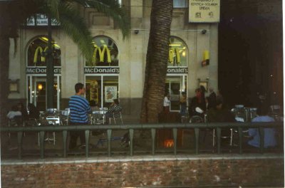 Alameda Principal, Malaga. November 1996