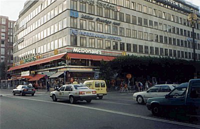 Norrmalmstorg, Stockholm. September 1997