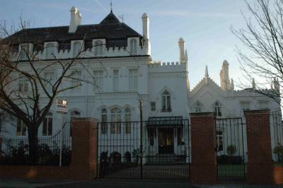 the old hospital, Goldhawk Rd
