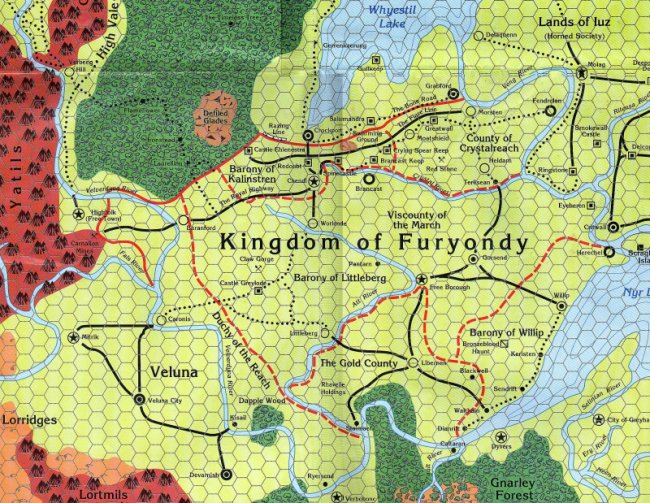 Map of Furyondy