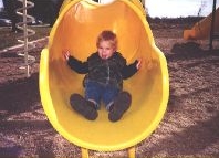 Cody and Dad having fun