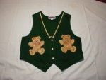 Merry Bears Christmas Vest