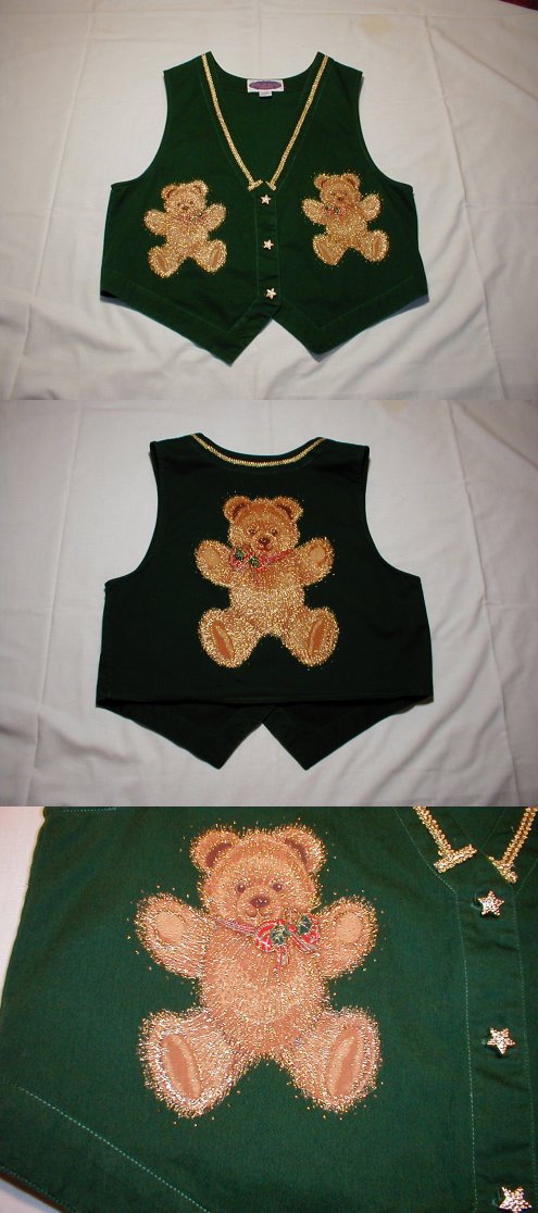 Merry Bears Christmas Vest