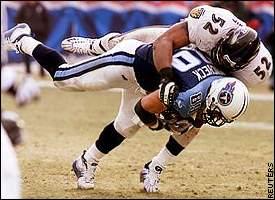 Ray Lewis gon' stab somebody!