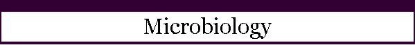 Microbiology