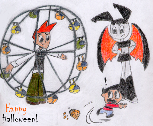 Jenny and Brad - Haloween