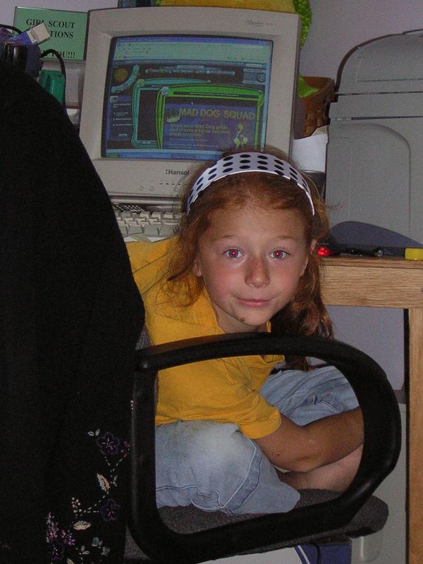 Picture of my youngest daughter