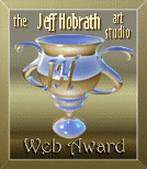 Jeff Hobrath Art Studio Web Award.