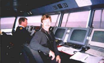 Ralph driving the CAT