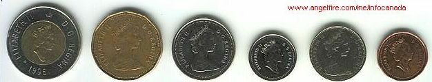 imagenes del anverso de monedas canadienses, canadian coins images