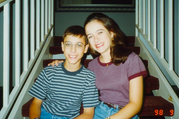 My brother and 
sister (this picture is really outdated)