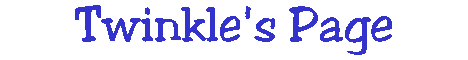 [Twinkle's Page]
