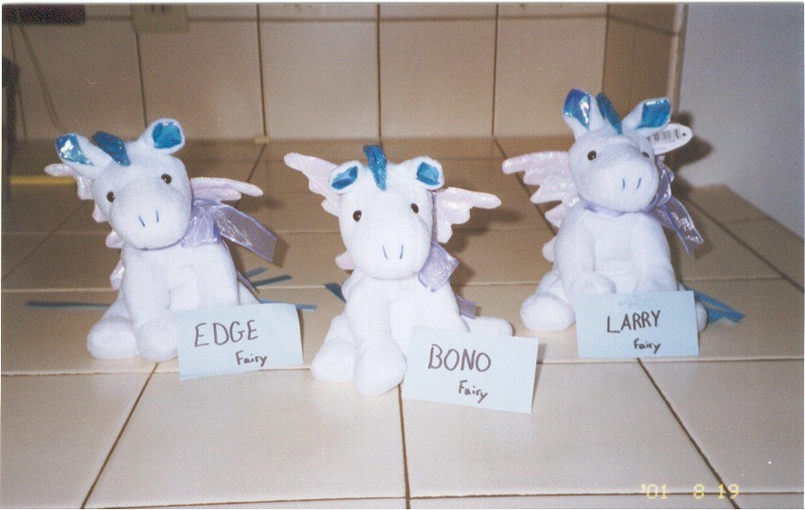 HAHA! Now you cannot deny that we are real! Didn't Bono tell you? Sheesh, once in a while you really should believe the man!