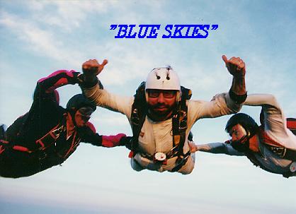 Larry on my first jump!