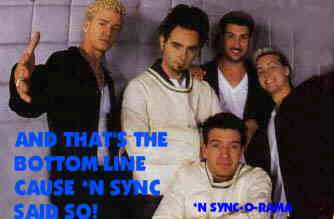 Please visit *N SYNC-O-RAMA by clicking on this!