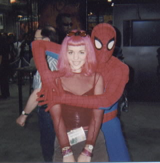 Spiderman is having me for dinner tonight!!!