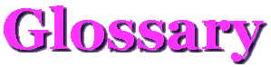 Glossary